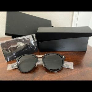 Christian Dior black sunglasses unisex
